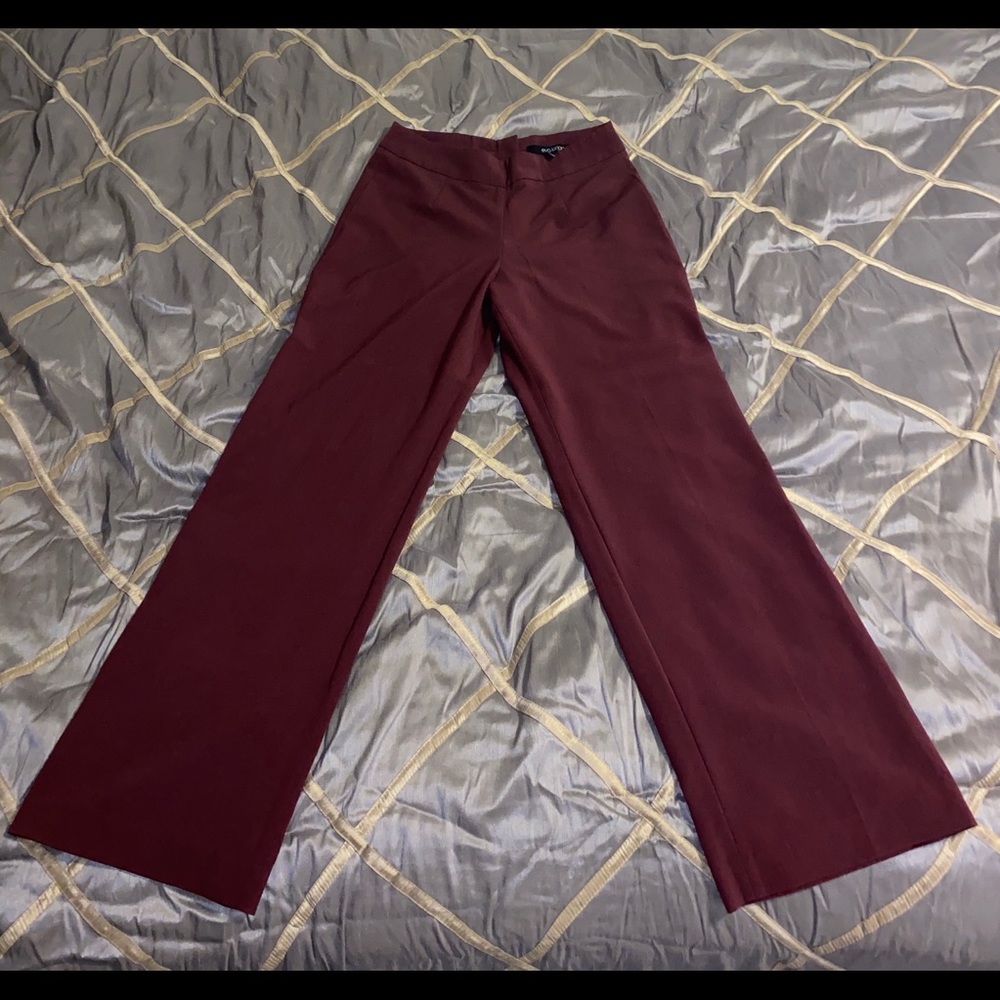 High Waisted Side Zip Pants